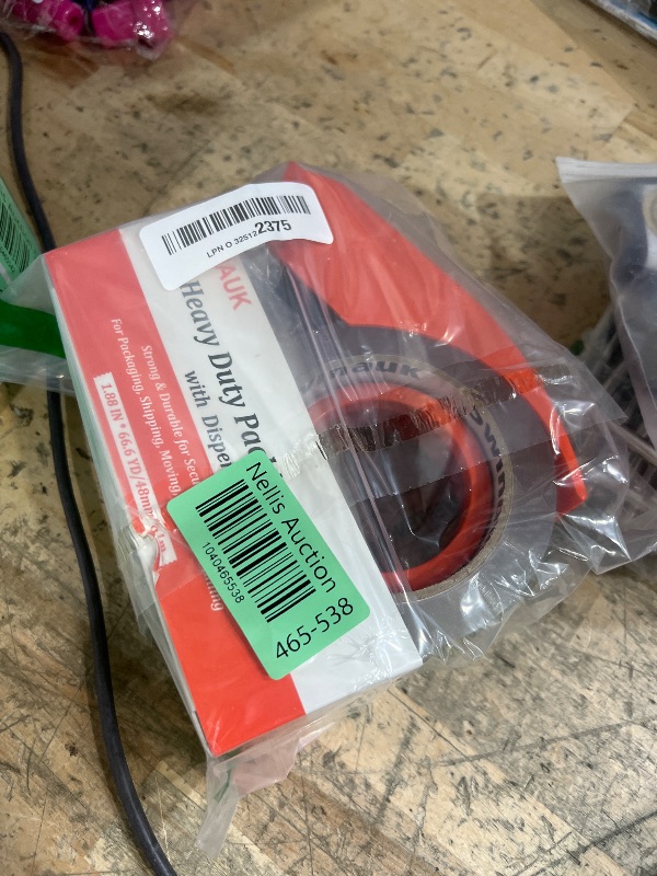 Photo 1 of 1.88 in x 66.6 YDs Clear Heavy Duty Packing Tape with Dispenser, Strong & Durable Shipping Tape, Packaging Tape, Packing Tape Dispenser Gun for Packing Boxes, Moving Supplies, Shipping and Mailing