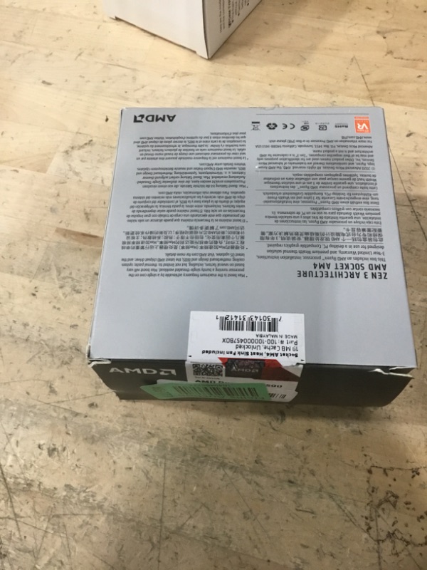 Photo 1 of AMD Ryzen 5 5500 6-Core, 12-Thread Unlocked Desktop Processor with Wraith Stealth Cooler
