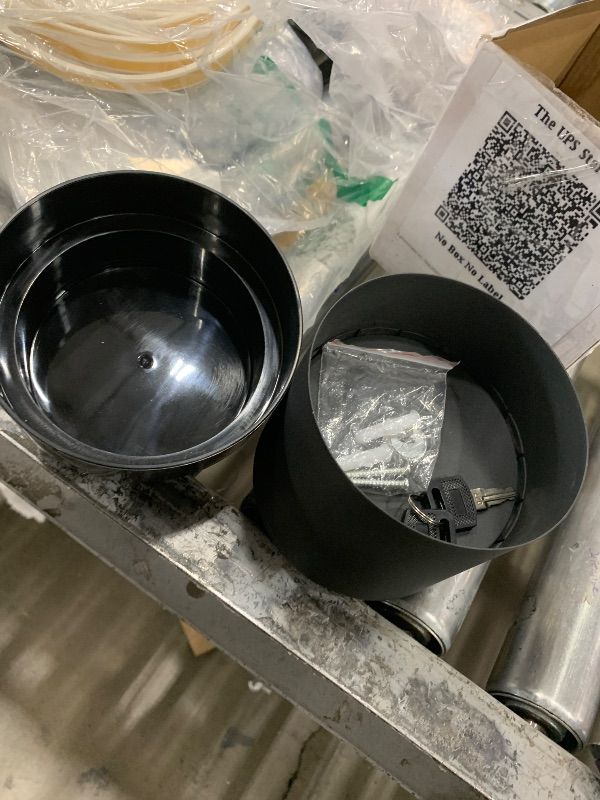 Photo 1 of Younion Flower Pot Diversion Safe with Key Lock, Secret Hidden Safe Lock Box, Perfect for Hiding The Valuables Inside Flower Pot’s False Bottom, Plants Not Include