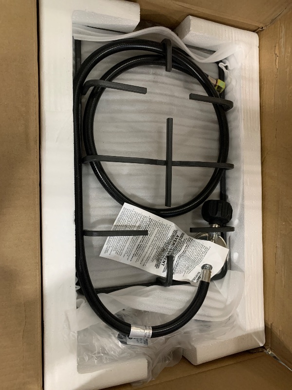 Photo 1 of 12" Gas Cooktops, 2 Burner Drop-in Propane/Natural Gas Cooker, 12 Inch Stainless Steel Gas Stove Top Dual Fuel Easy to Clean (12Wx20L)