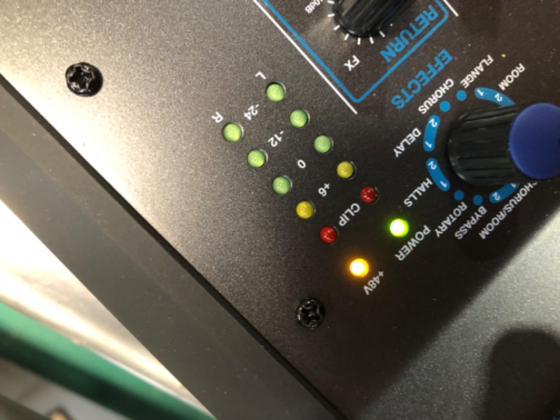 Photo 1 of Alesis MultiMix 8 USB FX – 8 Channel Compact Studio Mixer with Built In Effects & USB Audio Interface for Live Sound and Home Studio Recording