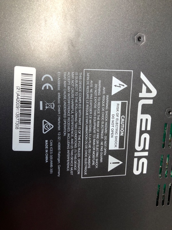 Photo 1 of Alesis MultiMix 8 USB FX – 8 Channel Compact Studio Mixer with Built In Effects & USB Audio Interface for Live Sound and Home Studio Recording