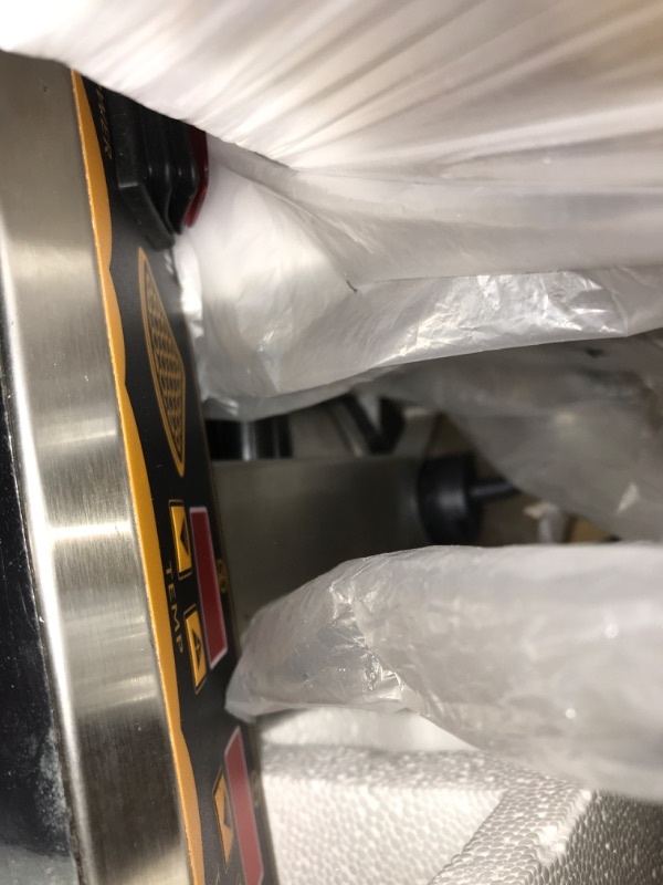 Photo 1 of WICHEMI Commercial Waffle Maker Restaurant, Professional Intelligent Waffle Maker, 1200W Commercial Belgian Waffle Maker with Removable Plates Non-Stick Waffle Iron for Home or Commercial Use,110V.