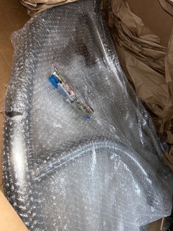 Photo 1 of GarveeLife 2pcs Pool Rails 30"x 30", Pool Handrails for Inground Pool 304 Stainless Steel Big Load Capacity Rustproof with Blue Grip Cover & Accessories