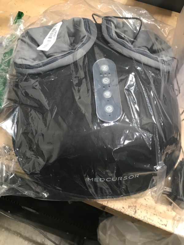 Photo 1 of Medcursor Foot Massager Machine with Heat, Delivers Relief for Tired Muscles & Plantar, Deep Kneading Therapy, Multi-Level Settings for Home, Office Use, Size up to 13", FSA HSA Eligible