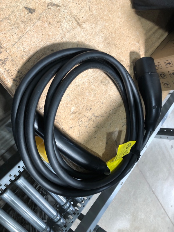 Photo 1 of EV Charger Extension Cable for Tesla Charger (40Amp 21ft 240V 9.6kW), EV Extension Cord for Level 1 Level 2 Tesla Home Mobile Charger/Wall Connector, NACS Extension Cord for Tesla Y/X/3/S/Cyber-truck