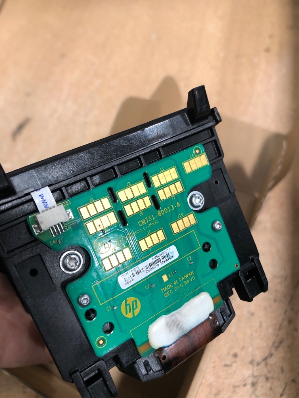Photo 1 of 711 Printhead, C1Q10A DesignJet Printhead, Compatible with hp DesignJet T530 T525 T520 T130 T125 T120 T100 Large Format Plotter Printers, Crisp Prints and Long - Lasting Durability (1 Pack)