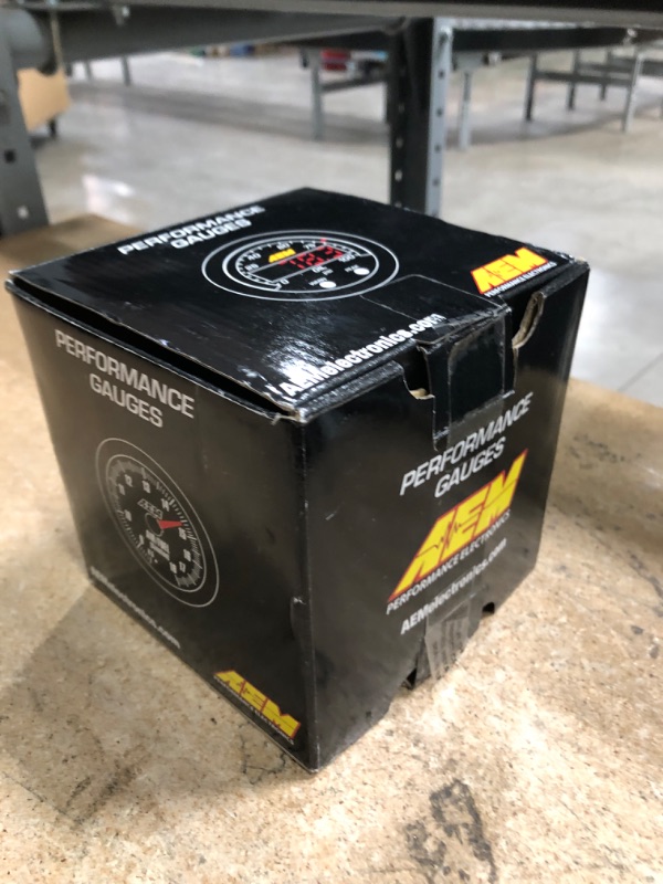Photo 1 of AEM 30-4406 -30-35 PSI Boost Gauge