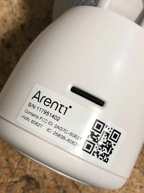 Photo 1 of ARENTI Split-Screen Baby Monitor 2 Cameras, Audio Monitor with Two 2K UHD WiFi Cameras,720P 5" Color Display,Night Vision,Cry Detection,Motion Detection,Temp&Humidity Sensor,Two Way Talk,App Control