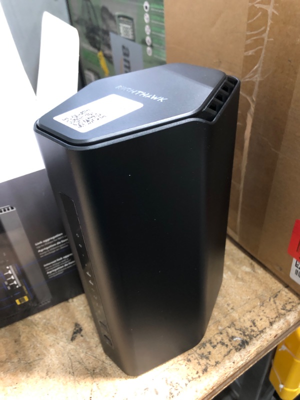 Photo 1 of NETGEAR Nighthawk WiFi 7 Router (BE9300) – Security Features, 9.3Gbps Wireless Speed, 2.5 Gigabit Internet Port, Tri-Band Gaming Router, Covers 2,500 sq. ft., 100 Devices, Built-in VPN, USB 3.0