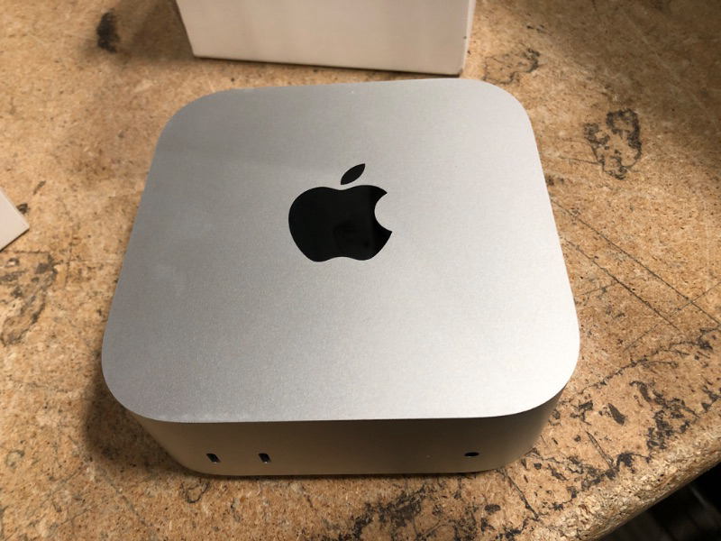 Photo 1 of Apple 2024 Mac Mini Desktop Computer with M4 chip with 10?core CPU and 10?core GPU: Built for Apple Intelligence, 16GB Unified Memory, 256GB SSD Storage, Gigabit Ethernet. Works with iPhone/iPad