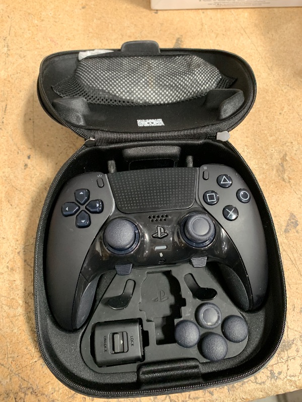 Photo 1 of may be missing some accessories*
PlayStation DualSense Edge Wireless Controller - Midnight Black