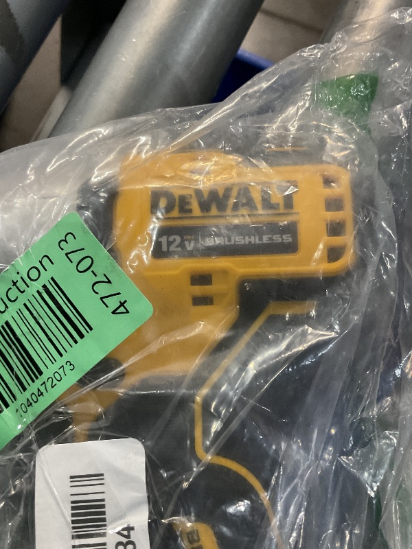 Photo 1 of (Used)DEWALT XTREME 12V MAX* Impact Driver, Cordless, 1/4-Inch, Tool Only (DCF801B)