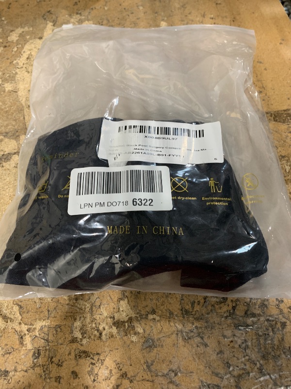 Photo 1 of BRABIC Black Post Surgery Compression Bra Mastectomy Bra Posture Surgical Bra Breast Augmentation Post op Bra