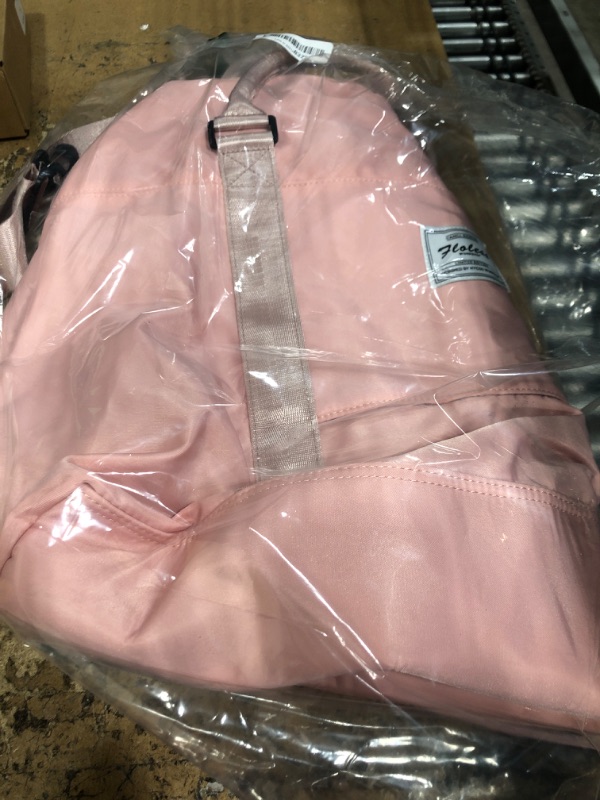 Photo 1 of Travel Duffel Bag with Toiletry Bag,Weekender Overnight Carry-on Bag for Women Wet Pocket,Extra Large,Pink