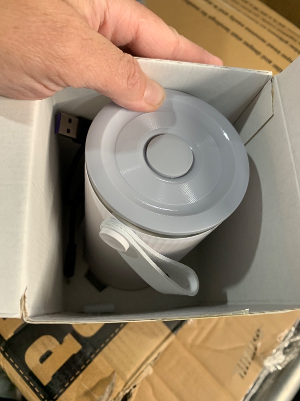Photo 1 of ***(NO RETURNS OR REFUNDS/ FOR PARTS ONLY/ NON FUNCTIONAL)***
Portable Rechargeable Electric Kettle - 400mL Travel Electric Kettle, With Rotary Stirrer, Stainless Steel Mini Tea Kettle Hot Water Boiler for Outdoor