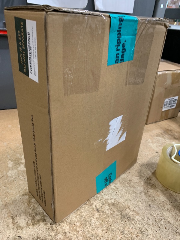 Photo 1 of SENSARTE Nonstick Frying Pan Skillets, Swiss Granite Coating Omelette Pans, Healthy Cookware Chef's Pan, PFOA Free(8 Inch Frying Pan and 3.5QT Saute Pan)