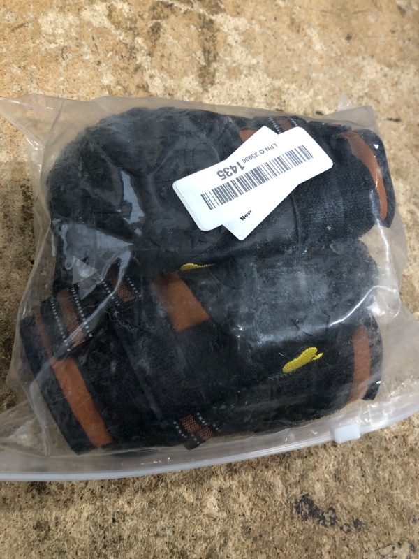 Photo 1 of (USED/FAIR) (SIZE 8) (BAGGED) CovertSafe& Dog Boots for Dogs Non-Slip, Waterproof Dog Booties for Outdoor, Dog Shoes for Medium to Large Dogs 4Pcs with Rugged Sole Black-Brown