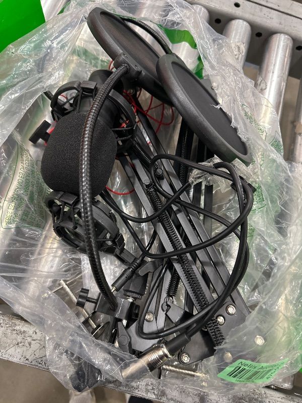 Photo 1 of ** PARTS ONLY ** 
sktome Podcast Equipment Bundle for 2, V8s Voice Changer with BM-800 Podcast Microphone Bundle - Studio Condenser Microphone Perfect for Podcasting, Recording, Singing, Streaming and Gaming