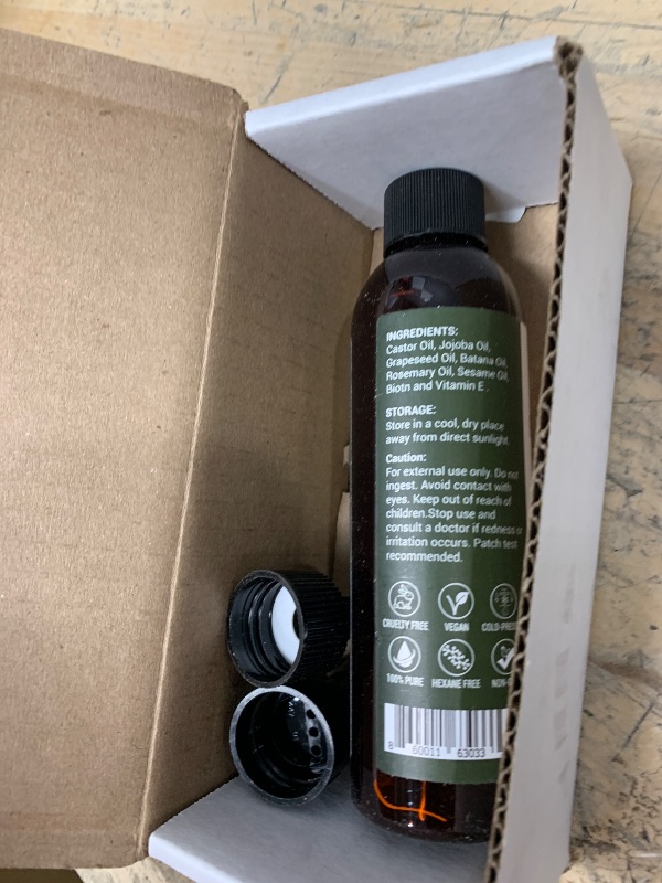 Photo 1 of 100% Pure Rosemary Oil For Hair Growth With Castor Oil-Batana Oil-Jojoba Oil-Infused With Biotin & Vitamin E-Blend of Effective Hair Oils for Hair Growth-Strengthening Treatment-Vital Affair-6.7 Fl Oz