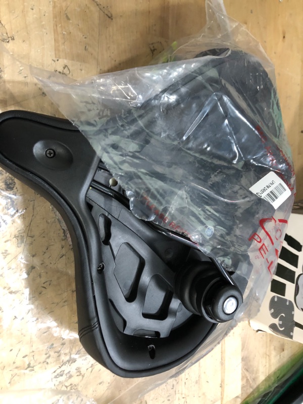 Photo 1 of Oversized Bike Seat for Peloton Bike & Bike+, Comfort Seat Cushion Compatible with Peloton, Road or Exercise Bikes, Bicycle Wide Saddle Replacement for Men and Women, Black