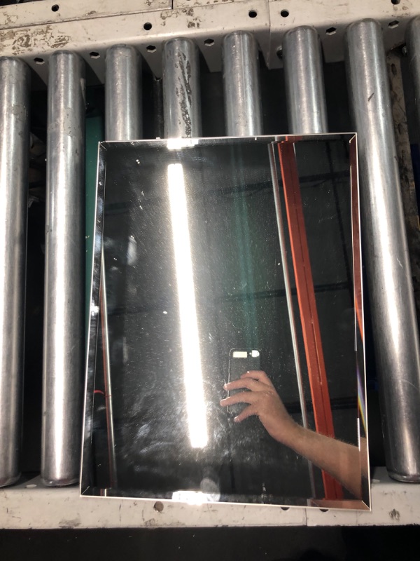 Photo 1 of ***DAMAGED - CORNER CHIPPED - SEE PICTURES***
Red Co. 12" x 16" Large Decorative Frameless Beveled Edge Wall Hanging Mirror, Rectangular