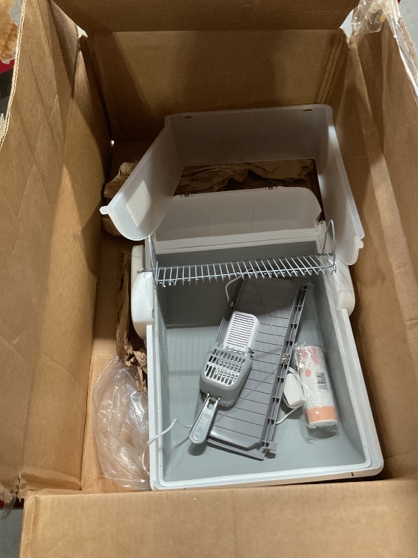 Photo 1 of  PARTS ONLY**MagicScoop Self-Cleaning Litter Box, Automatic Cat Litter Box, Robot Open Top Litter Box, Scooper Free with Smart App Control, Anti-Pinch, Odor Free Waste Disposal, Spacious for Multiple Cats