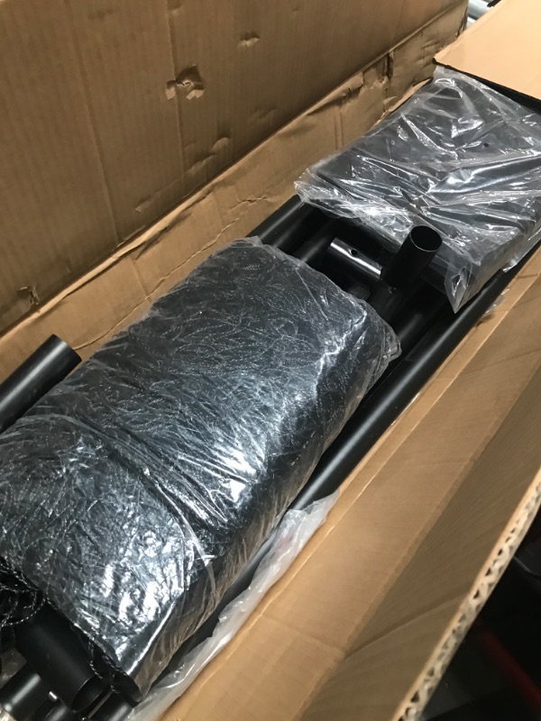 Photo 1 of Garplaolao L-Screen Baseball & Softball Pitching Screen 7x7FT, Portable Protective Screen with Rubber Wheels, Double Layer Pitching net for Batting Cage, Pitcher Safety Screen, Includes Carry Bag