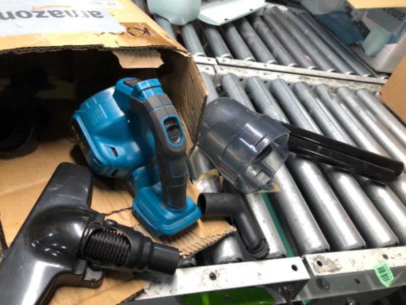 Photo 1 of **SEE NOTES** KXX Cordless Vacuum for makita 18V Battery, Handheld Electric Power Vacuum Cleaner for Hardwood Floor Carpet Pet Hair Car (No Battery)