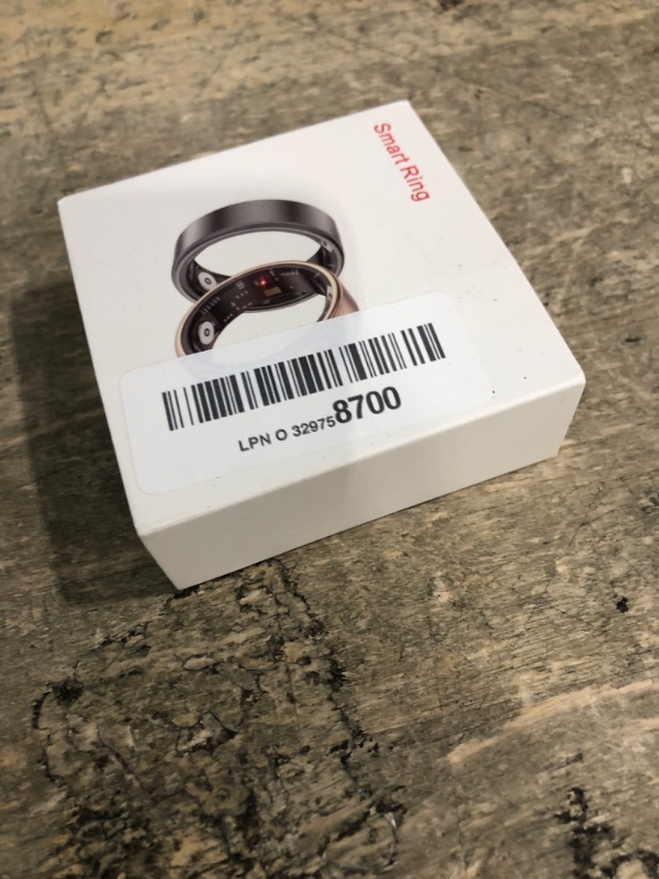 Photo 1 of 2024 New Smart Ring Health Tracker for Men Women - IP68 Waterproof Fitness Ring with Sleep Tracker/Heart Rate/Blood Oxygen/Steps/Distance/Calories, Air Gestures, Charging case Up to 7-Day, Silver #8