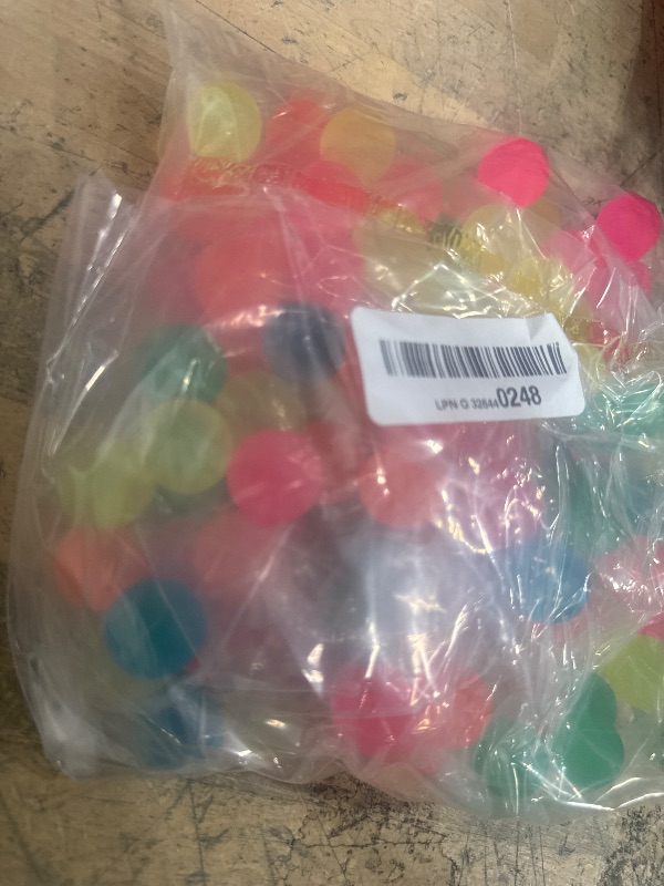 Photo 1 of 120 Pieces Bouncy Balls - Colorful Bouncing Balls Bulk Party Bag Filler, 0.88 Inches in Diameter for Party Favors, Bag Stuffers, Fun, Gift, Prize