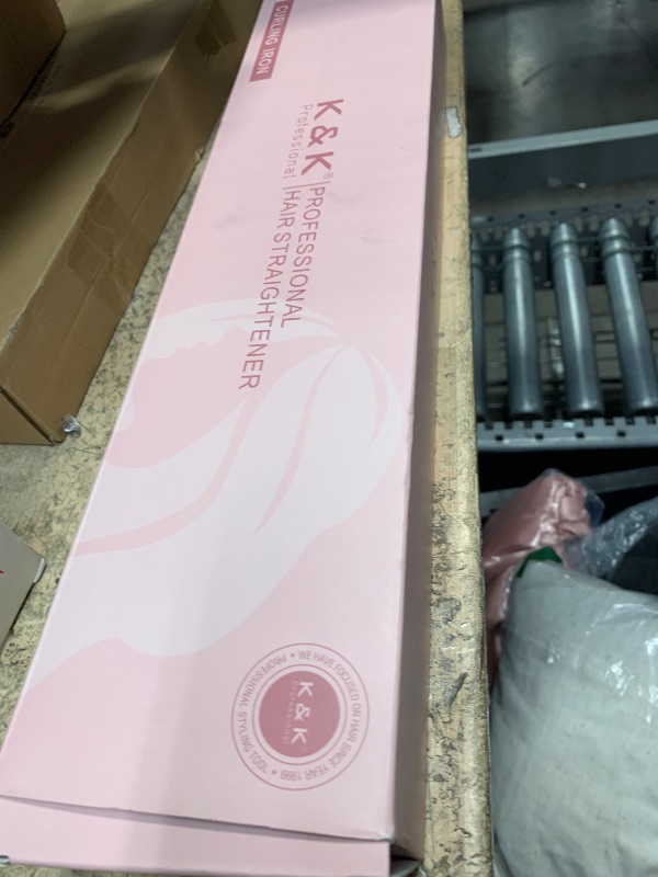 Photo 1 of 1 1/4 Inch Curling Iron with Clipped Tourmaline Ceramic Barrel Professional 1.25 Inch Hair Curler up to 450°F Dual Voltage for Traveling 60 Mins Auto Off Suit for Different (Black, 1.25 Inch)