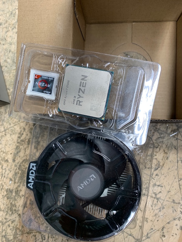 Photo 1 of AMD Ryzen™ 7 5700G 8-Core, 16-Thread Desktop Processor with Radeon™ Graphics