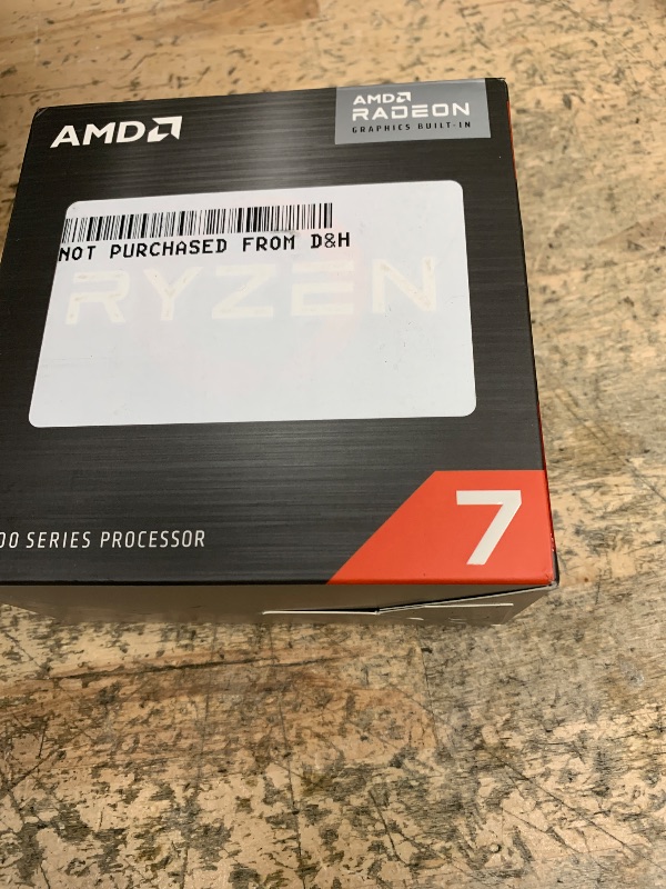 Photo 1 of AMD Ryzen™ 7 5700G 8-Core, 16-Thread Desktop Processor with Radeon™ Graphics