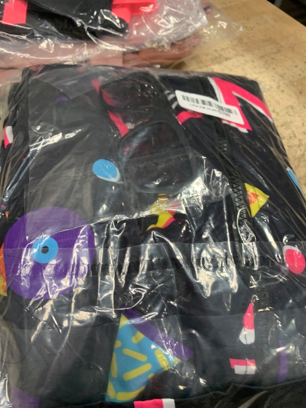 Photo 1 of Antbutler 80s 90s Outfit for Men 80s Tracksuit Costume for Men Women 80 90s Themed Outfit for Party 80s Windbreaker Suit 90s Neon Sportswear