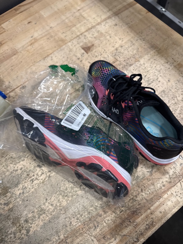 Photo 1 of (USED/FAIR) (BAGGED) Ryka Women's Vivid RZX Cross Training Sneaker Black Tie Dye 10W