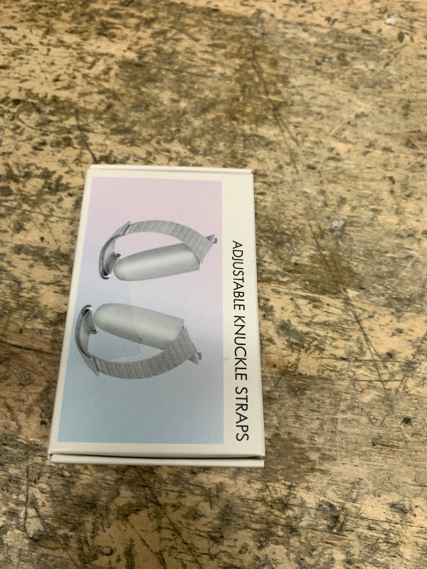 Photo 1 of HZLucki Controller Grips Compatible with Meta Quest 3S/Quest 3 Accessories, Adjustable Knuckle Straps Fits Most Hands, Soft Hand Cover for Official Charging Dock Battery