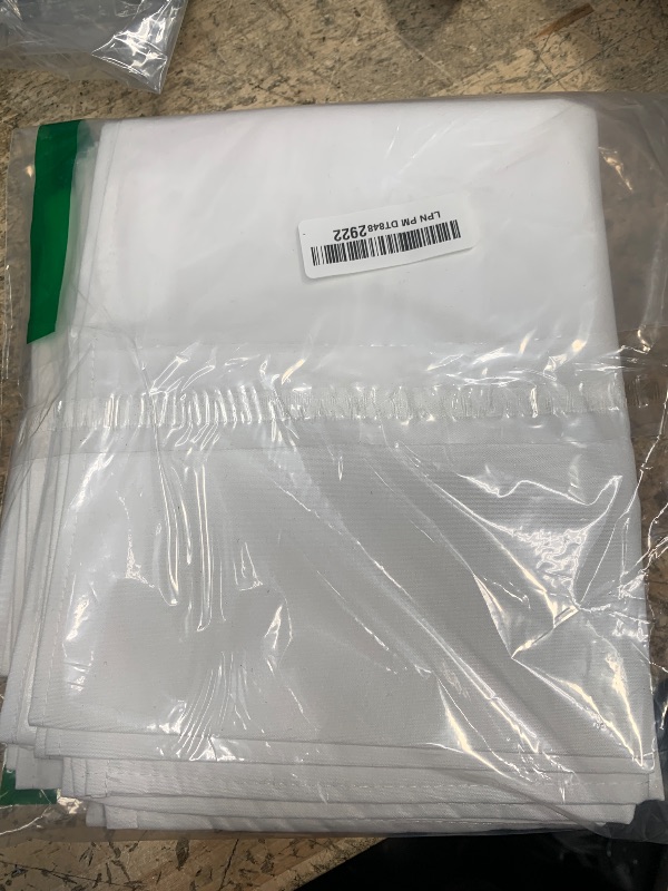 Photo 1 of 2 Pieces Massage Table Sheets, 200x75 cm/78.7x29.5 inch Beauty Salon Bed Sheets Breathable Oil Resistant Waterproof SPA Massage Table Cover Sheet(White)