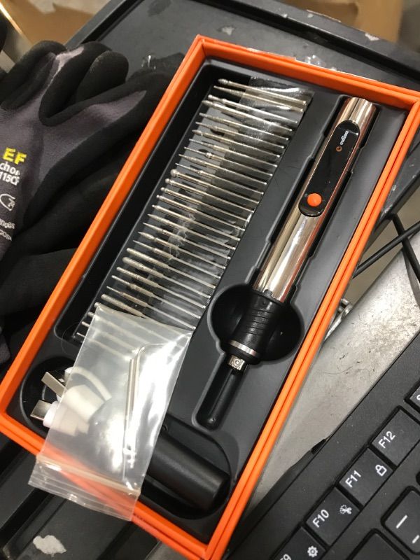 Photo 1 of ** FOR PARTS ONLY ** Culiau's Customizer Engraving Pen: Ultimate Cordless Portable for Artists & DIYers - Engrave 50+ Surfaces - Beginner Friendly - Rechargeable - Free 30 Bits & Mastery Guide