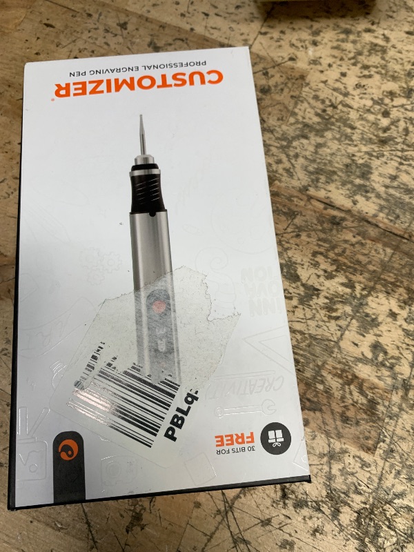 Photo 1 of ** FOR PARTS ONLY ** Culiau's Customizer Engraving Pen: Ultimate Cordless Portable for Artists & DIYers - Engrave 50+ Surfaces - Beginner Friendly - Rechargeable - Free 30 Bits & Mastery Guide