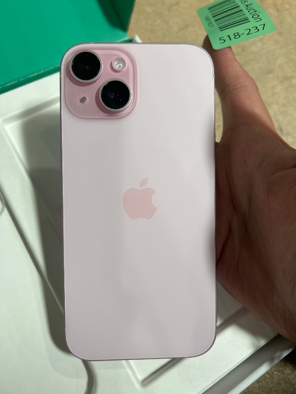 Photo 1 of Apple iPhone 15, 128GB, Pink - Unlocked (Renewed Premium)