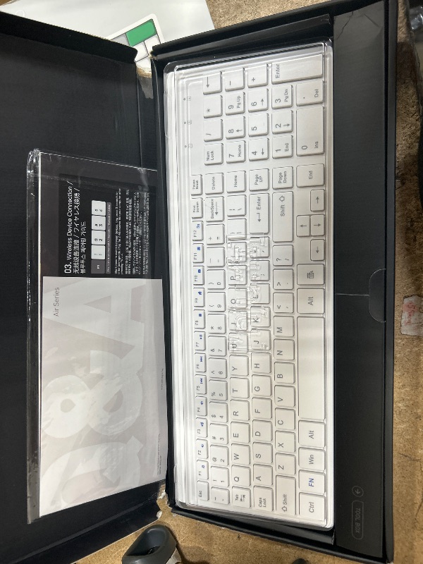 Photo 1 of nuphy Air96 V2 Wireless Low Profile Mechanical Keyboard,100 Keys Gaming Keyboard,Supports Bluetooth 5.1,2.4G and Wired Connection,for PC/Laptop/Windows/Mac -White Gateron Cowberry Switch