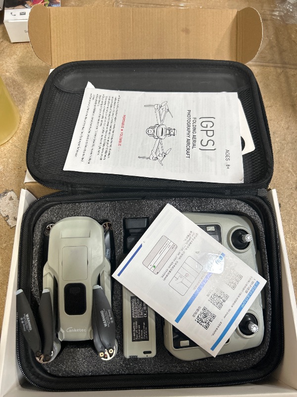 Photo 1 of *** SEE NOTES **Drone with 4K UHD Camera for Adults,GPS RC Drone Brushless Motor,Upgraded Tablet Screen,2 Axis Gimbal EIS, Smart FPV Foldable Quadcopter for Beginners, Auto Return, Follow Me, Waypoints, 60 Mins Flight Time,Gift Drone, with Obstacle Avoida
