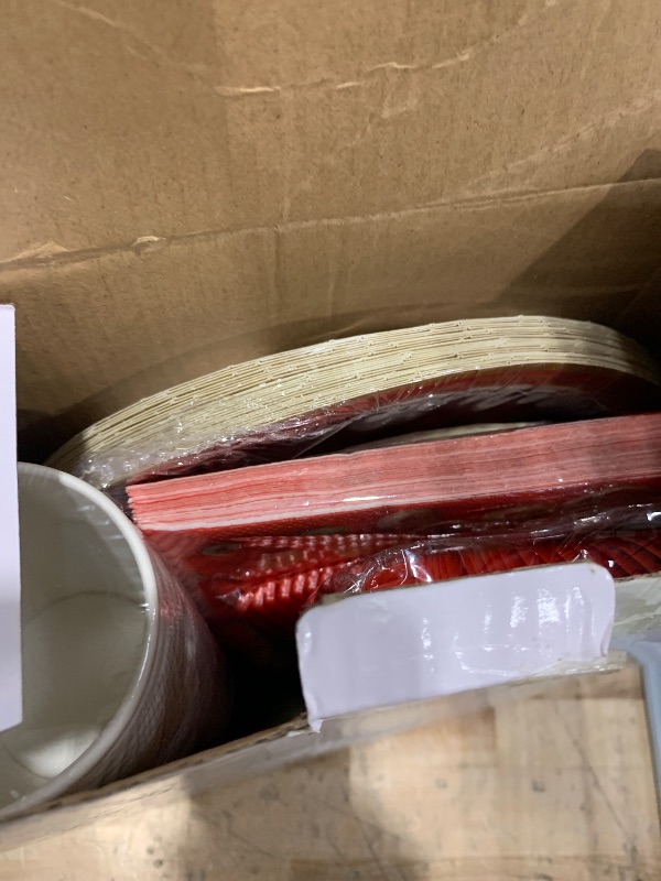Photo 1 of 175pcs Chinese New Year Paper Plates and Napkins Set, Disposable 2025 Happy New Year Party Plates Dinnerware for Chinese Lunar Snake Year Spring Festival Party Decorations and Supplies, 25Set