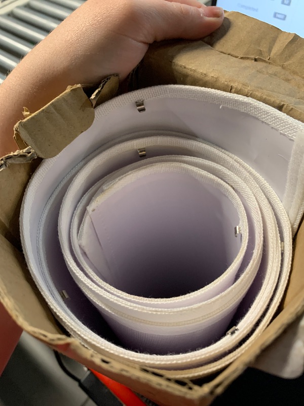 Photo 1 of ALUCSET ????? Lamp Shades Set of 2, Medium ?????? Lampshades for Table Lamps, Floor Lamps, Pendant Light, 13x14"x10" White Drum Lamp Shade, Assembly Required Linen Replacement Lamp Cover
