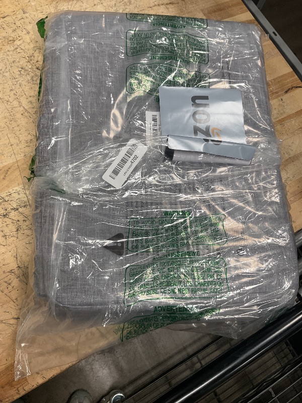 Photo 1 of Lifewit Clothes Storage Bins with Metal Frame, Stackable Storage Box, Foldable Clothing Storage Bins with Lids, 40L Storage Bags Fabric Box Organizer with Clear Window? Zippers? Sturdy Handles 4 Pack