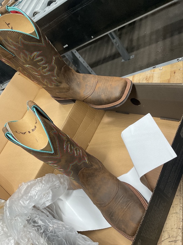Photo 1 of Ariat Delilah Leather Western Boots - Women’s Comfortable Cowgirl Boot Size 9