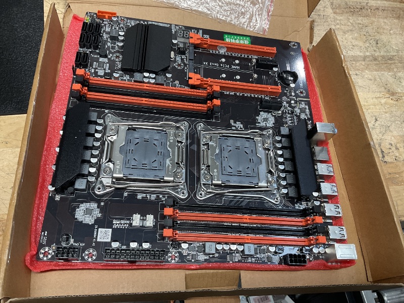 Photo 1 of Desktop Motherboard, DDR4 LGA2011 3 CPU for Intel X99 Mainboard, Integrated RTL8111H Gigabit Network Card, M.2 NVMEPCIE X4 Channel, SATA3.0 USB3.0 6 Channel Sound Chip