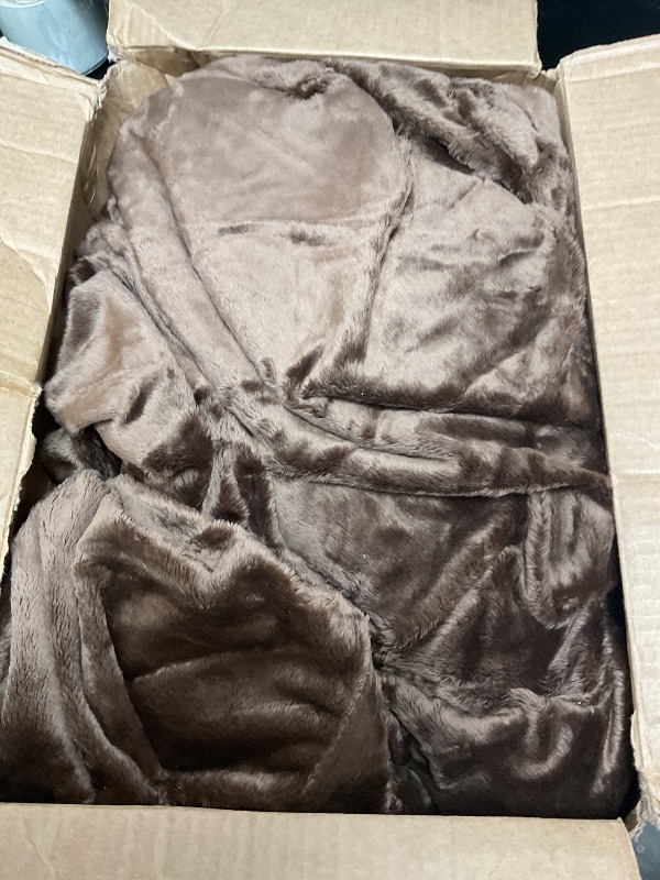 Photo 1 of Chill Sack Bean Bag Chair Cover, 8-feet, Ultrafur - Chocolate