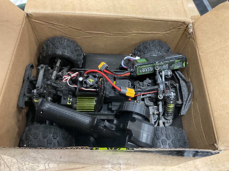 Photo 1 of LAFPACY RLAARLO 1/14 Brushless Fast RC Cars for Adults, Top Speed 60+ MPH RC Truck, All Terrain Remote Control Car Hobby Off-Road Remote Control Truck 4x4 Monster Trucks with 3S Battery